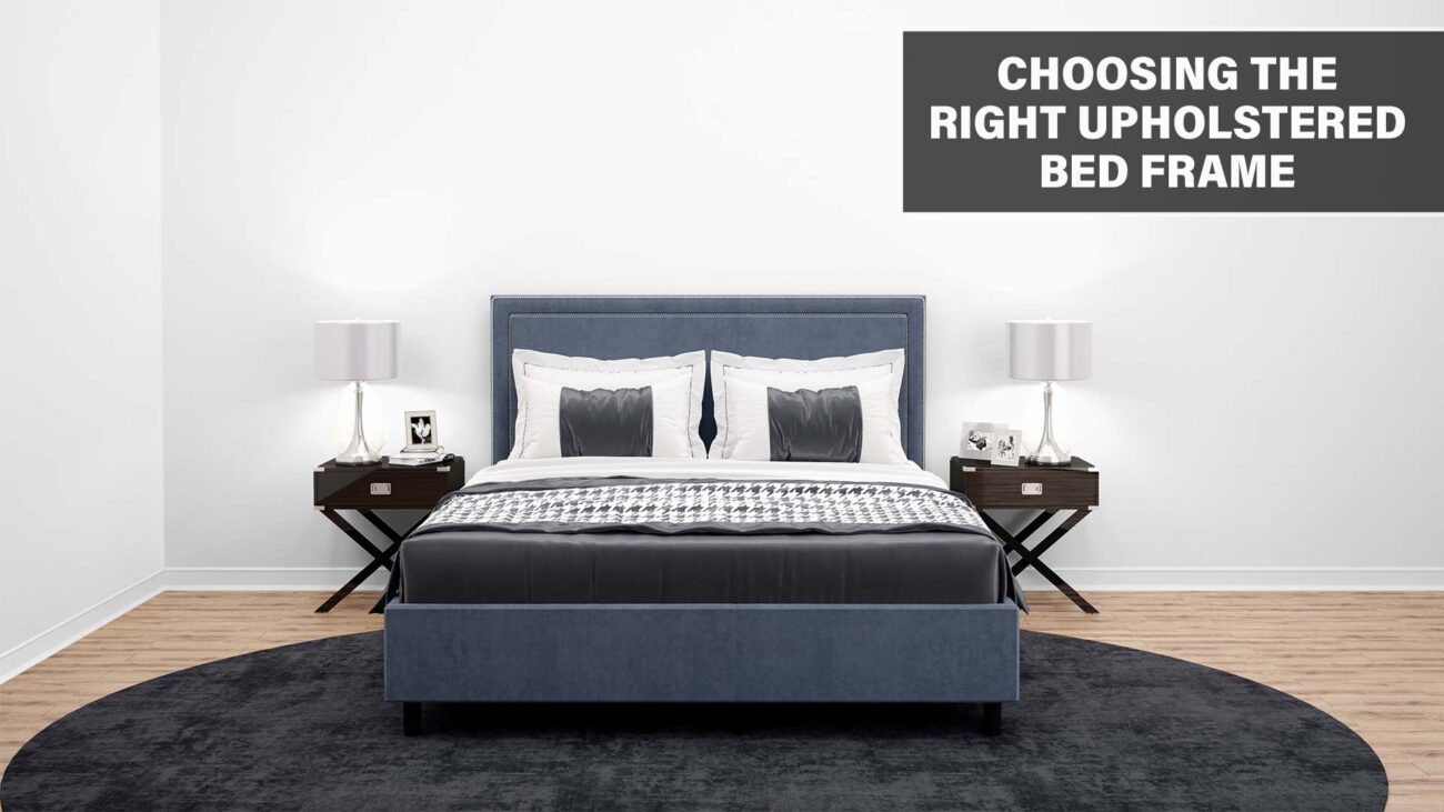 cheap upholstered bed frame 