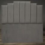 Art Deco Upholstered Floor Standing Headboard