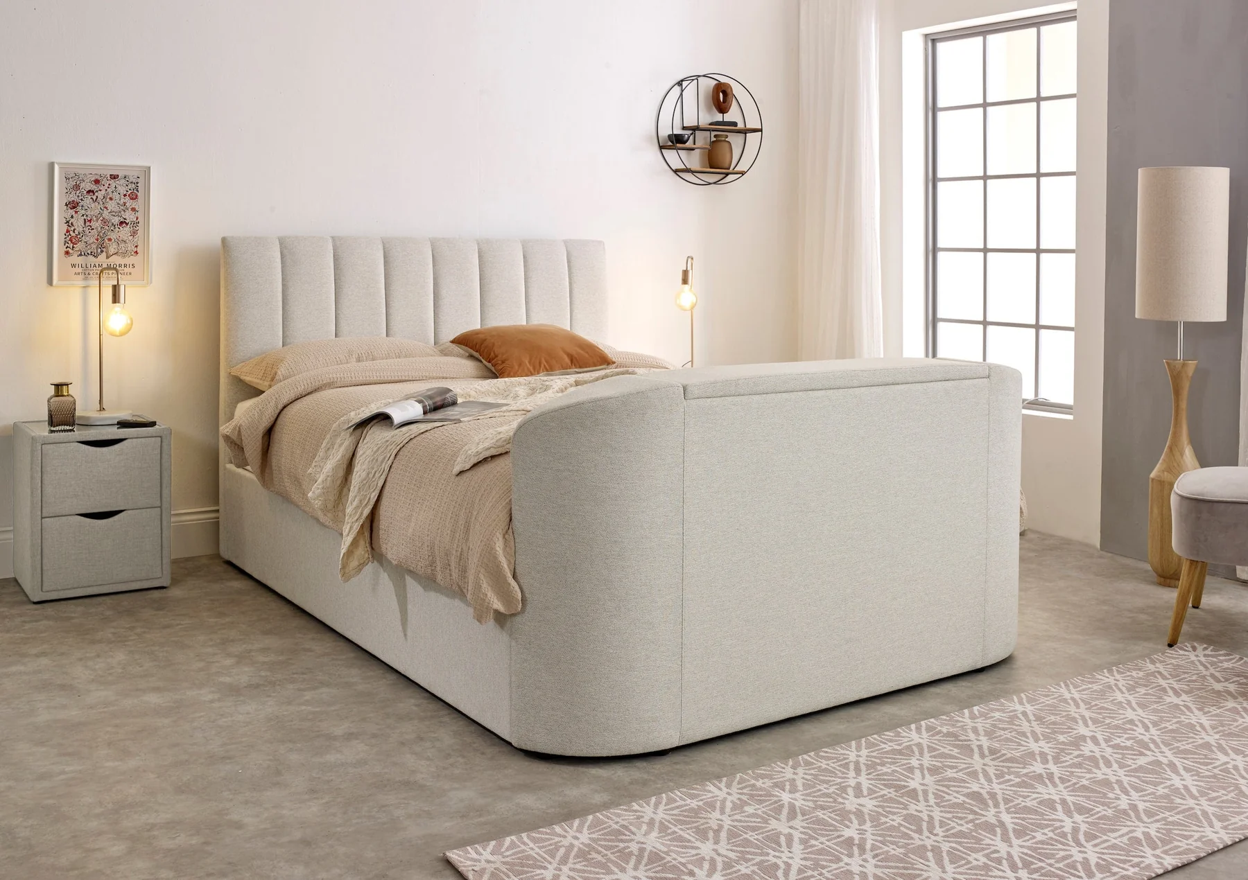 How does an electric bed warmer improve sleep in colder months?