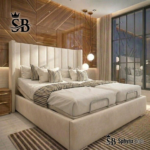Bespoke Luxury Winged Denmark Dual Adjustable Electric Bed