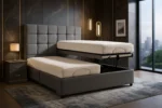 High Low Mechanism Dual Adjustable Electric Bed