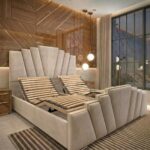Bespoke Luxury Tower Art Deco Dual Adjustable Electric Bed Frame - Image 2