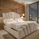 Bespoke Luxury Tower Art Deco Dual Adjustable Electric Bed Frame - Image 4