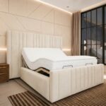 Bespoke Luxury New Big Headboard Dual Adjustable Electric Bed Frame - Image 2