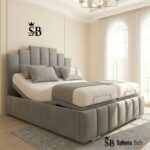Bespoke Luxury Art Deco Dual Adjustable Electric Bed Frame